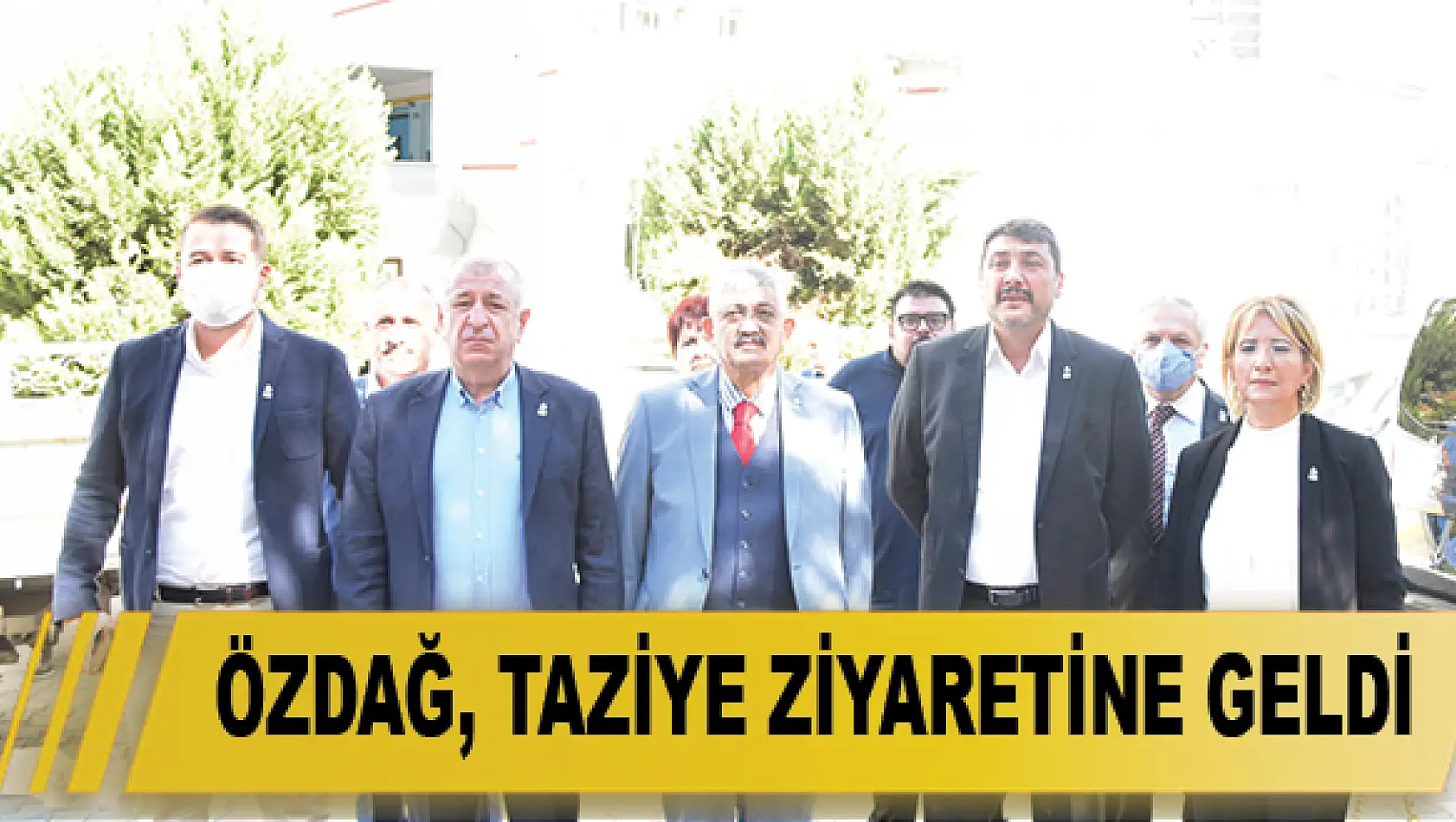 Özdağ, taziye ziyaretine geldi