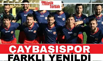 Çaybaşıspor farklı yenildi