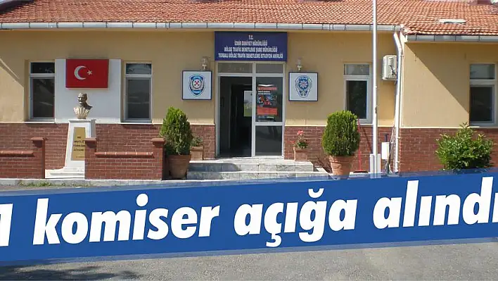 1 komiser açığa alındı