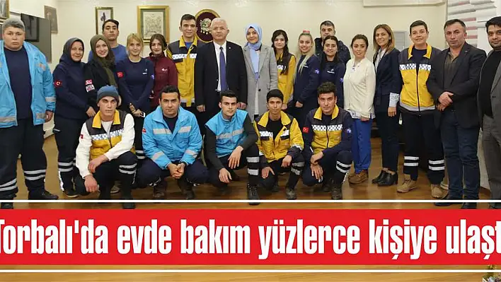 1140 kişiye evde  bakım hizmeti