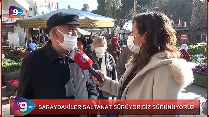 VİDEO HABER – “Saraydakiler saltanat sürüyor biz sürünüyoruz”