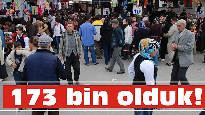 173 bin olduk!