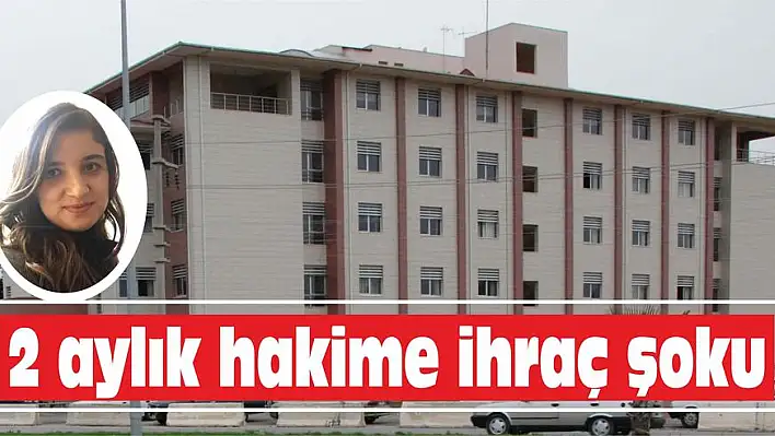 2 aylık hakime ihraç şoku