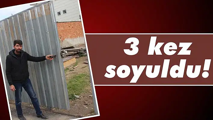 3 kez soyuldu!