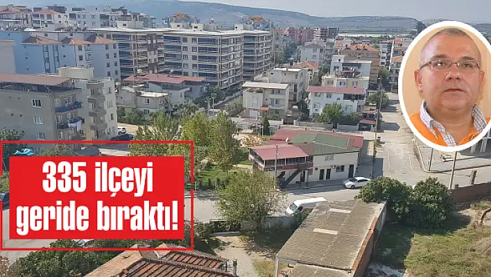 335 ilçeyi geride bıraktı!