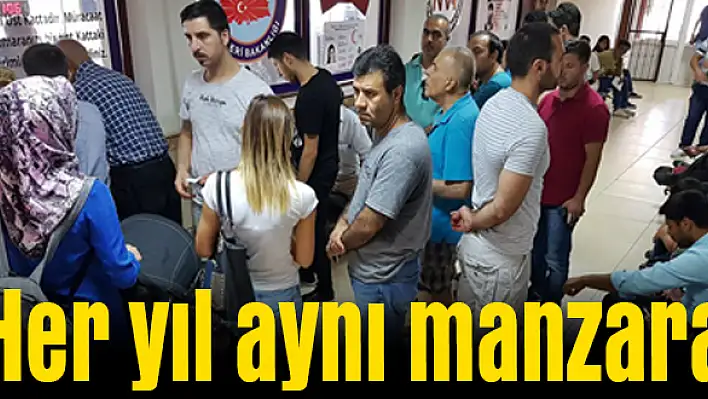 47 bin kimlik yenileme işlemi yapıldı