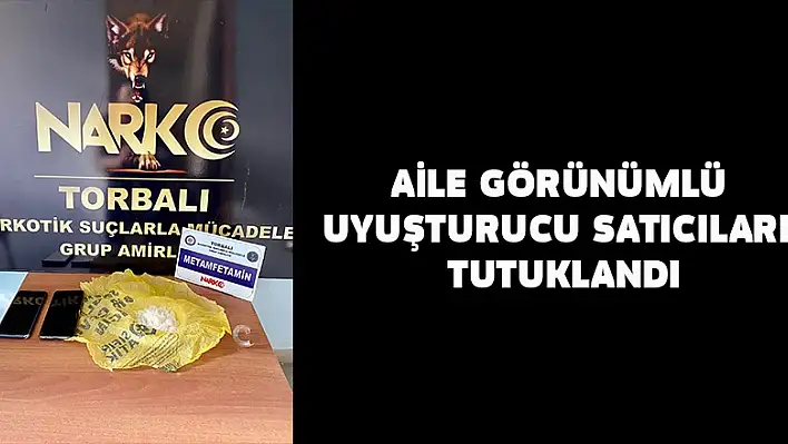 AİLE GÖRÜNÜMLÜ UYUŞTURUCU TACİRLERİ YAKALANDI