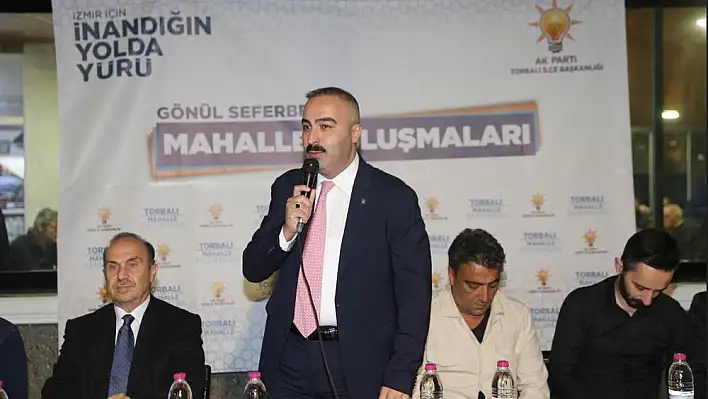 AK PARTİLİ GÜNAYDIN'DAN GÖNÜL SEFERBERLİĞİ