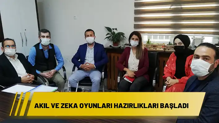 Akıl ve zeka oyunları hazırlıkları başladı