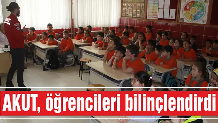 AKUT, öğrencileri bilinçlendirdi