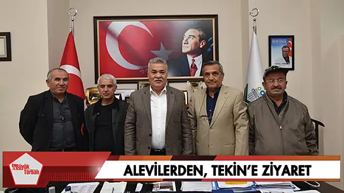 Aleviler'den Tekin'e ziyaret