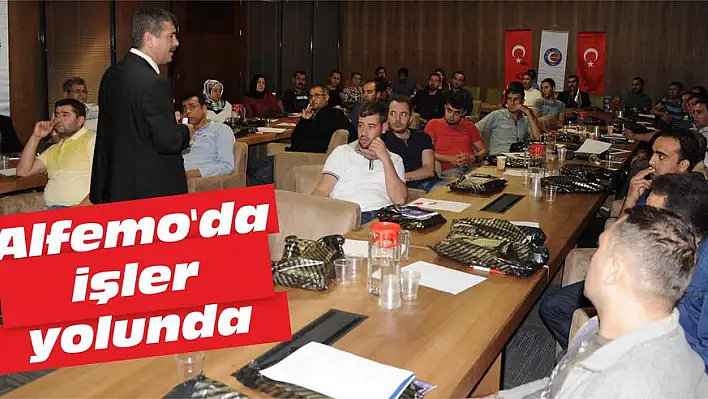 Alfemo'da işler yolunda