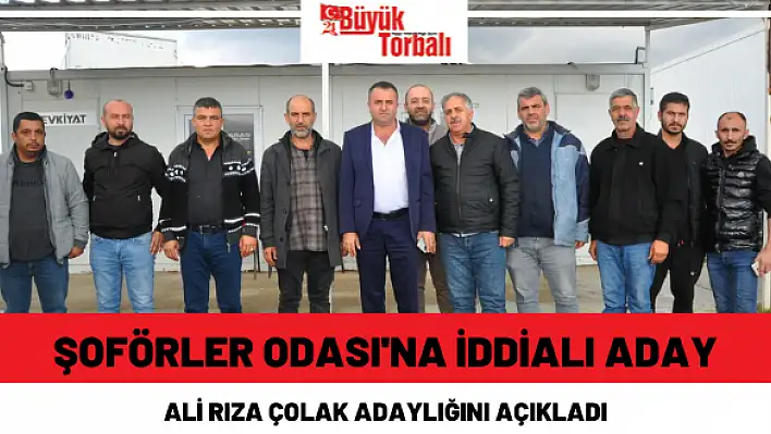 Ali Rıza Çolak adaylığını açıkladı