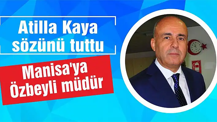 Atilla Kaya sözünü tuttu