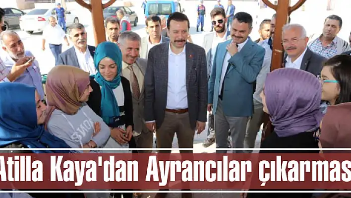 Atilla Kaya'dan Ayrancılar çıkarması