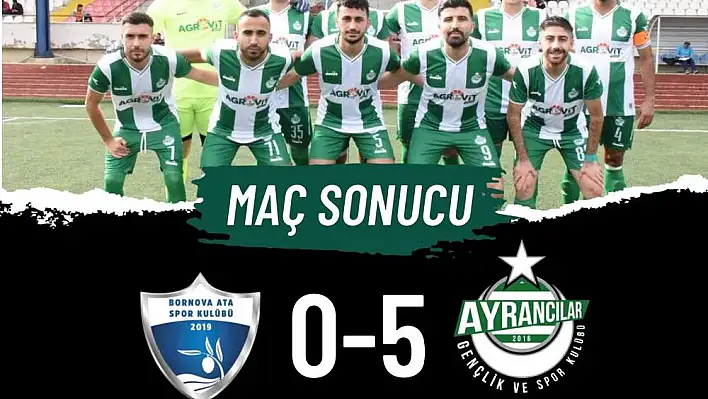 AYRANCILAR 5-0 ÖNDE!