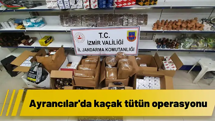 Ayrancılar’da kaçak tütün operasyonu