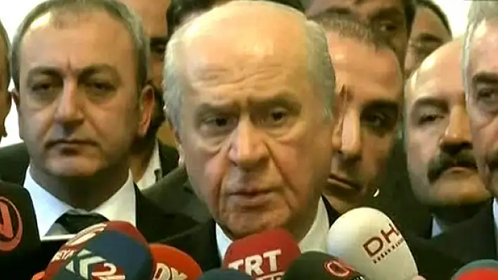 Bahçeli “Erken Seçim” dedi