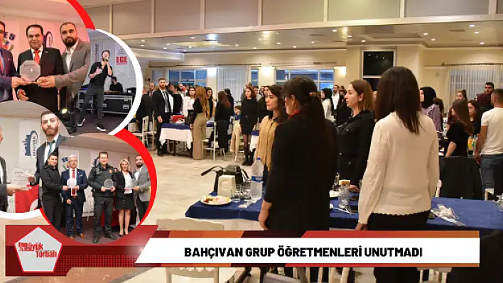 Bahçıvan Grup öğretmenleri unutmadı