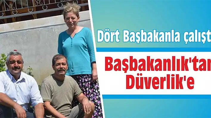 Başbakanlık'tan Düverlik'e