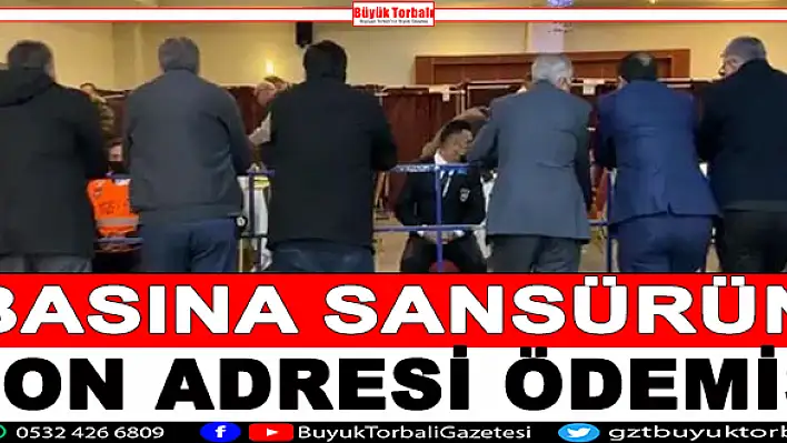 Basına sansürün son adresi: Ödemiş