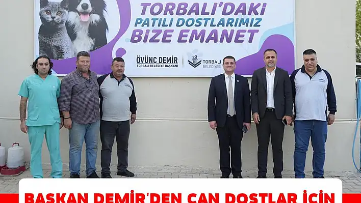 BAŞKAN DEMİR’DEN CAN DOSTLAR İÇİN “CANBULANS” MÜJDESİ