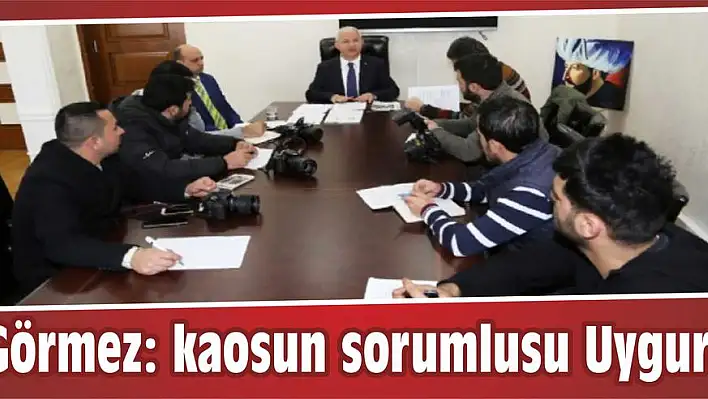 Başkan Görmez’den minibüs krizi açıklaması