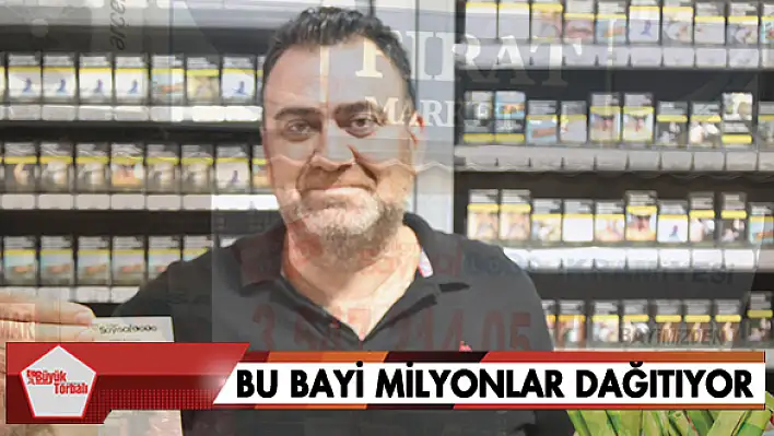 Bu bayi milyonlar dağıtıyor