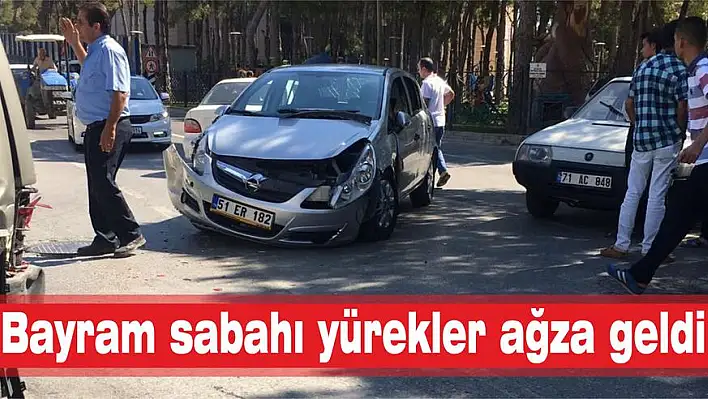 Bayram sabahı yürekler ağza geldi