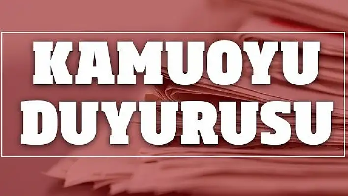 Belediye memur alınacak