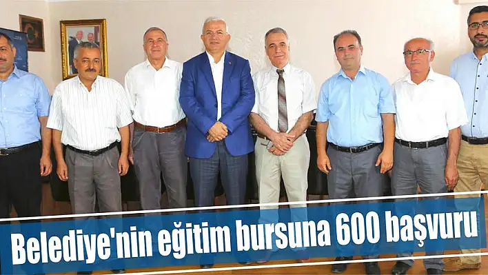 Belediye'nin eğitim bursuna 600 başvuru