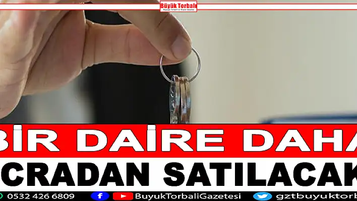 Bir daire daha icradan satılacak