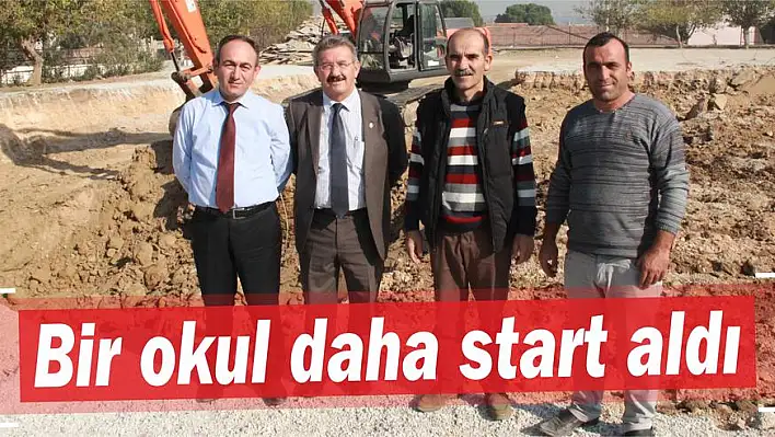 Bir okul daha start aldı