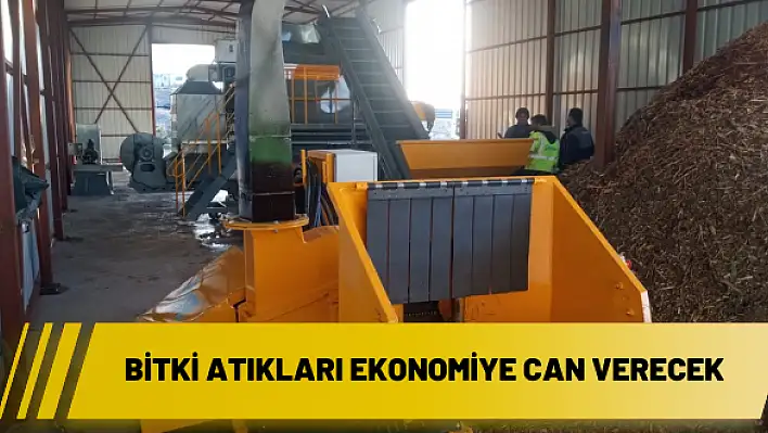 Bitki atıkları ekonomiye can verecek