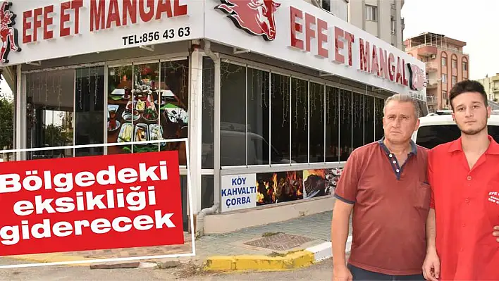 Bölgedeki eksikliği giderecek