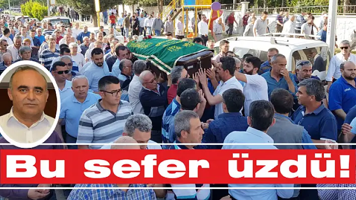 Bu sefer üzdü!