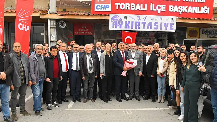 BUĞRA GÖKÇE TORBALI'YI ZİYARET ETTİ