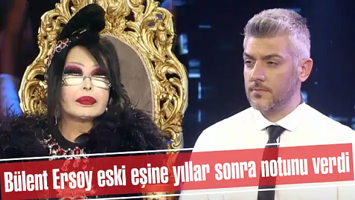 Bülent Ersoy eski eşine yıllar sonra notunu verdi