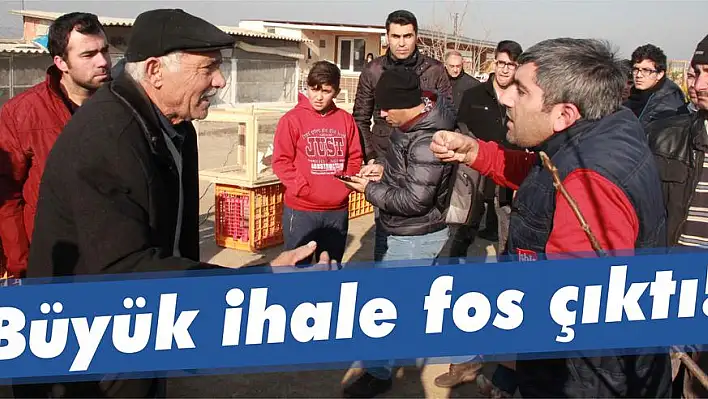 Büyük ihale fos çıktı!