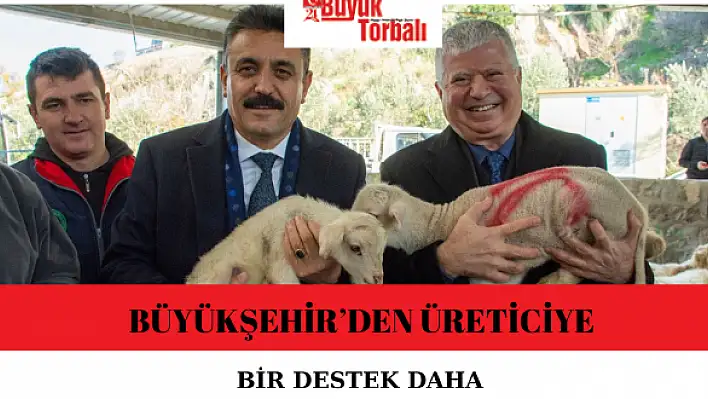 Büyükşehir'den üreticiye bir destek daha