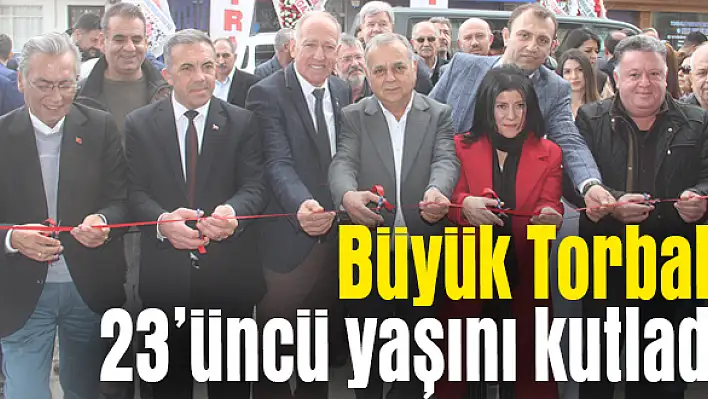 Büyüyen Torbalı’nın büyük gazetesi yeni yaşını kutladı