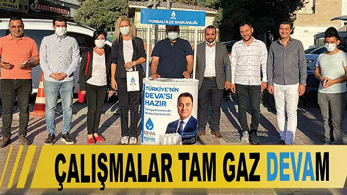 Çalışmalar tam gaz DEVAm