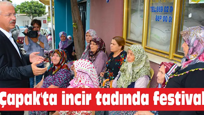 Çapak'ta incir tadında festival