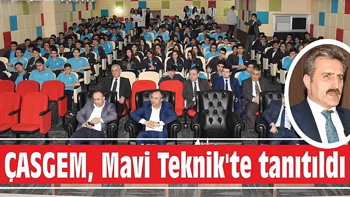 ÇASGEM, Mavi Teknik’te tanıtıldı