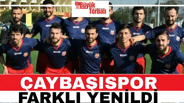 Çaybaşıspor farklı yenildi