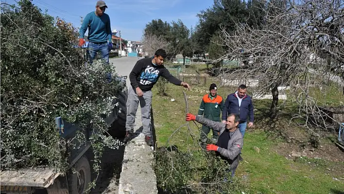 Cezalarını mezarlık temizleyerek çekiyorlar