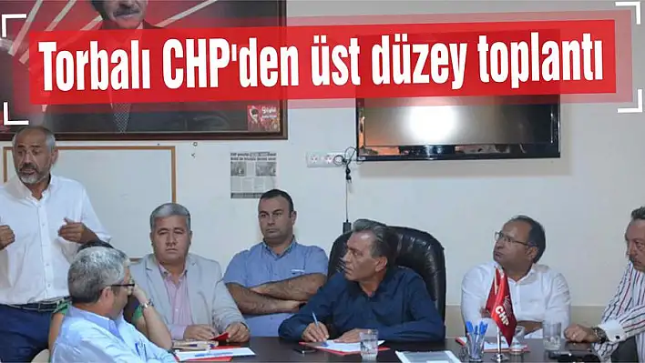 CHP teşkilatı 3 vekille danışma kurulu topladı