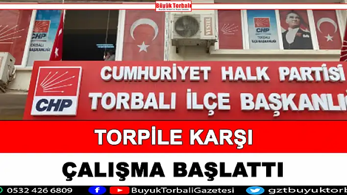 CHP torpile karşı çalışma başlattı