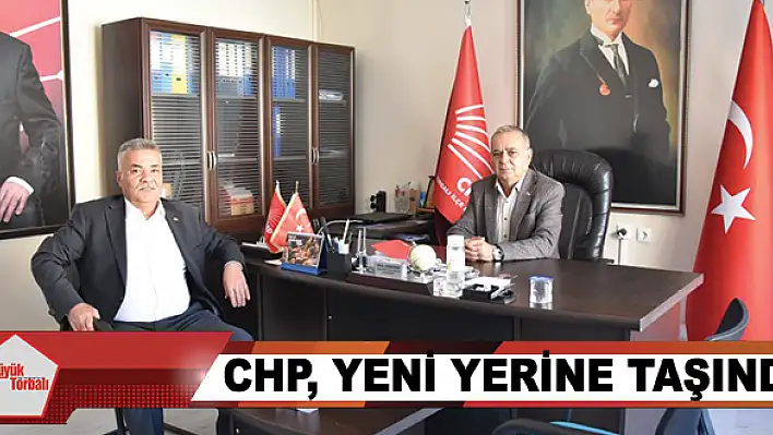 CHP yeni yerine taşındı