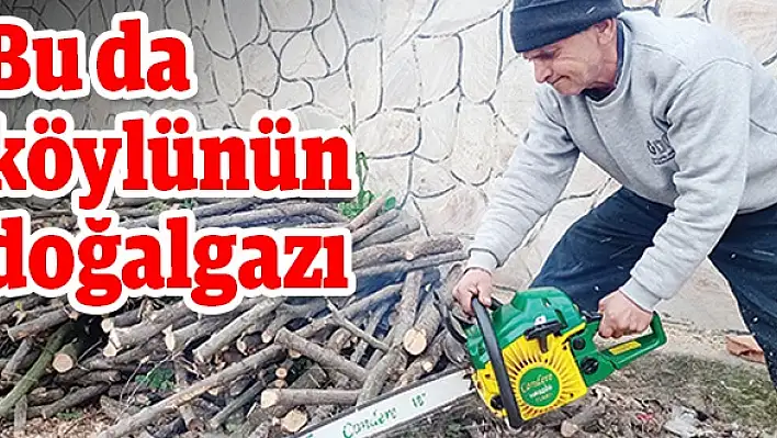 Bu da köylünün doğalgazı